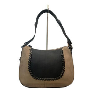 Tan and‎ Black Shoulder Bag